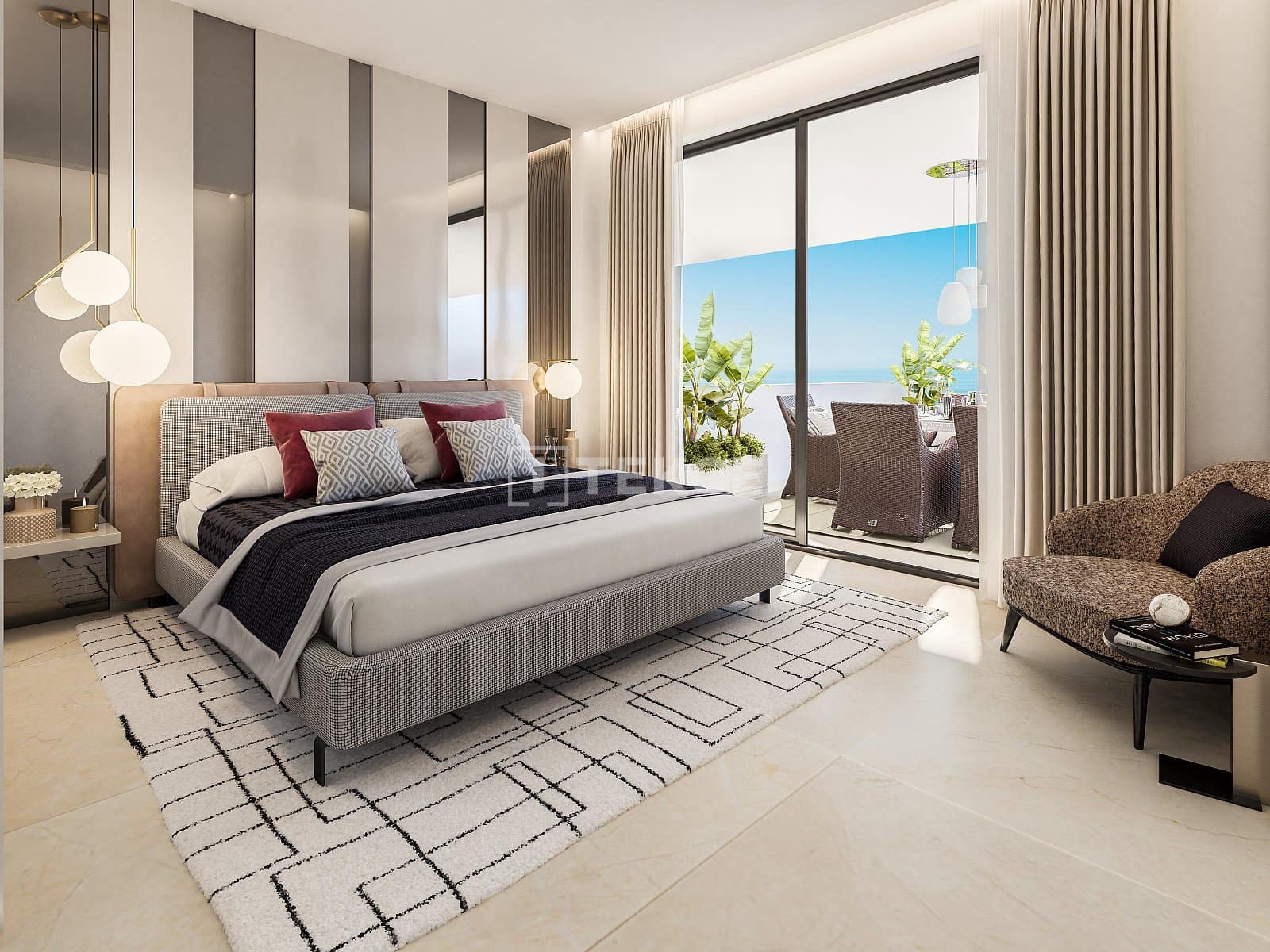 5 chambre Appartement à vendre à Estepona avec piscine - 1 540 000 € (Ref: 8965135)