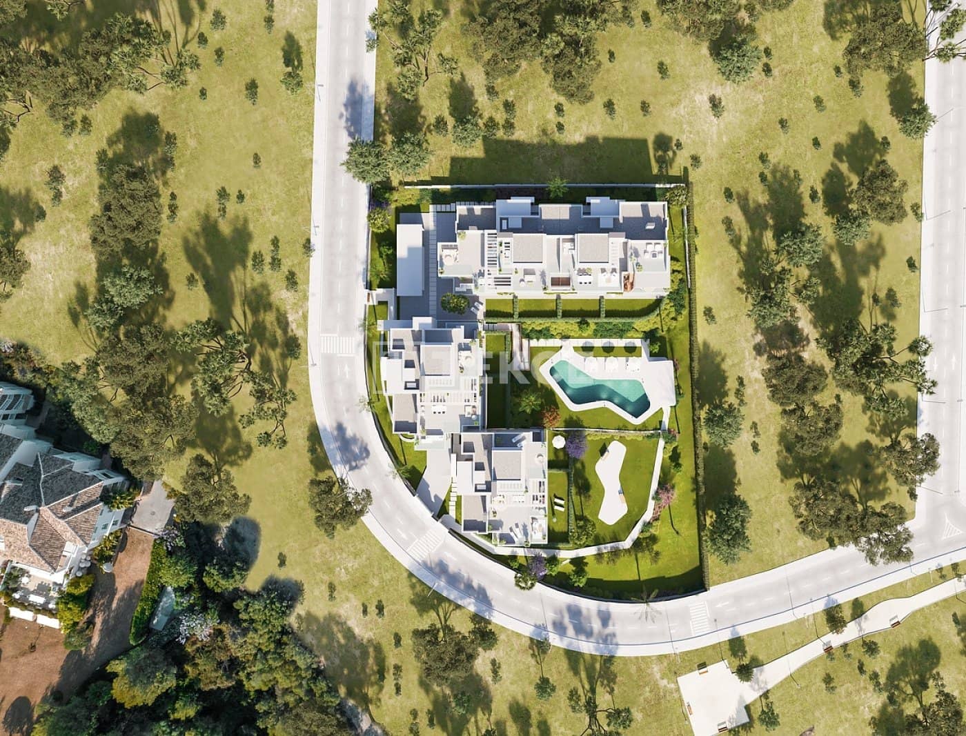 3 sovrum Lägenhet till salu i Los Flamingos med pool - 743 000 € (Ref: 8965141)