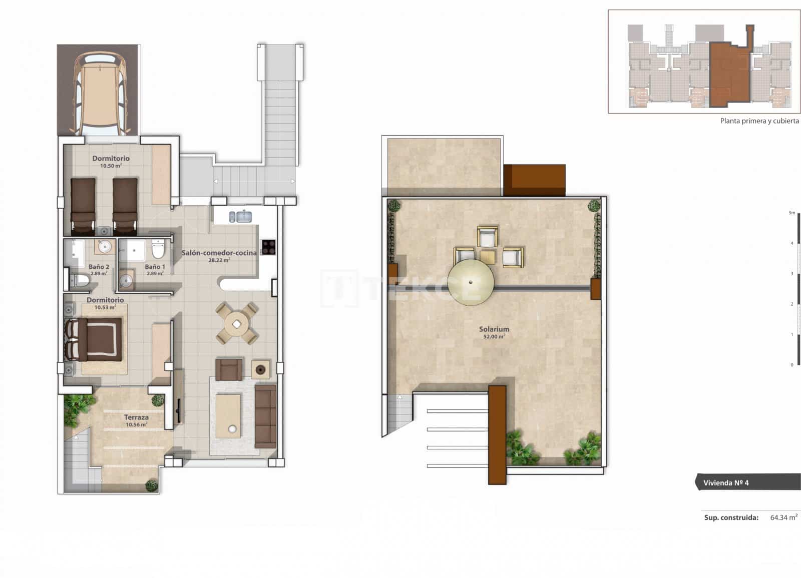 2 slaapkamer Flat te koop in San Pedro del Pinatar met zwembad - € 265.000 (Ref: 8965156)