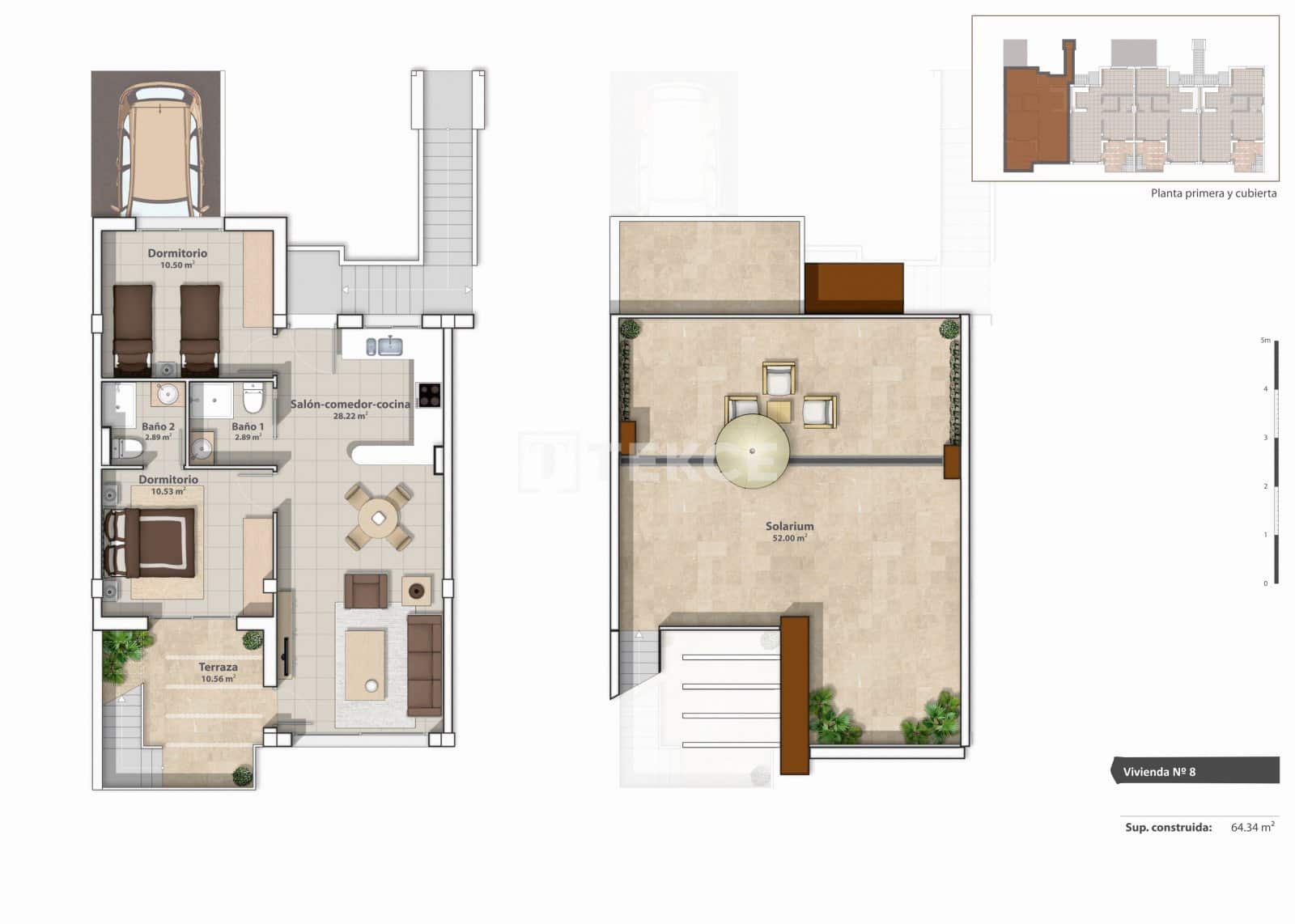 3 sovrum Lägenhet till salu i San Pedro del Pinatar med pool - 350 000 € (Ref: 8965158)