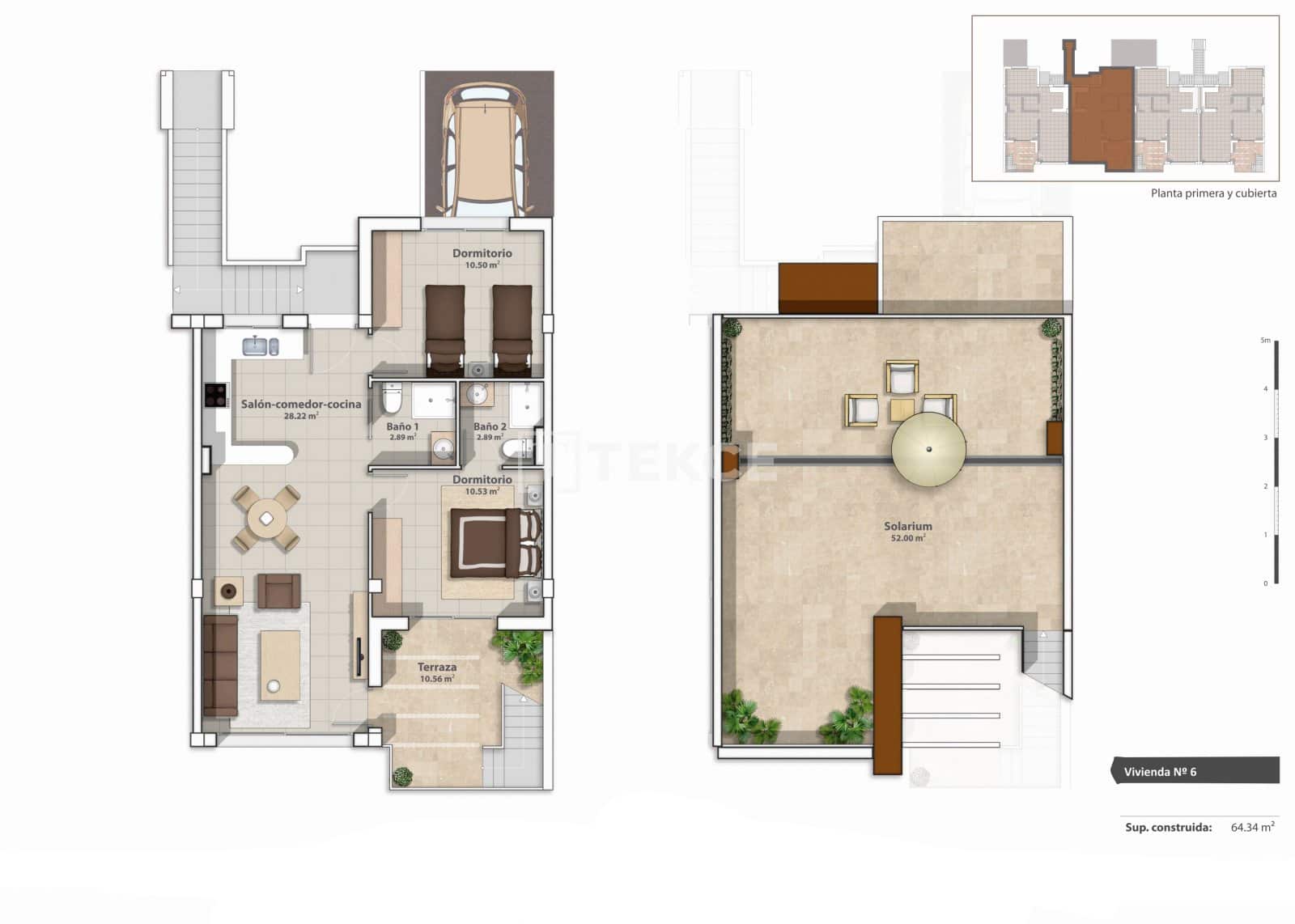 3 sovrum Lägenhet till salu i San Pedro del Pinatar med pool - 350 000 € (Ref: 8965158)