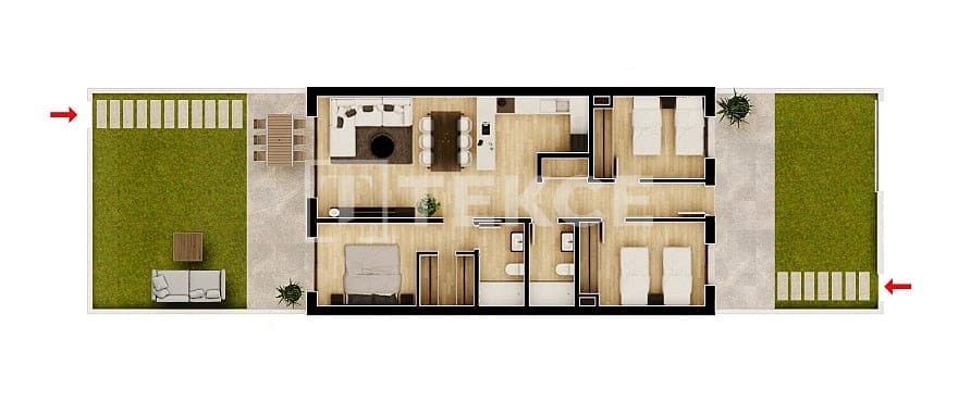 3 sypialnia Mieszkanie na sprzedaż w Monforte del Cid z basenem - 280 000 € (Ref: 8965163)