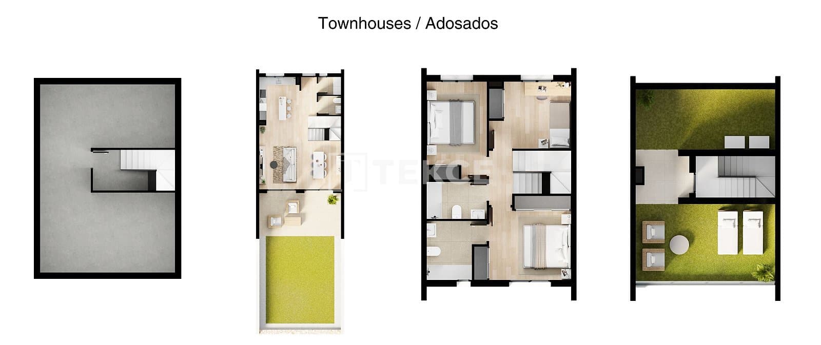 3 sypialnia Willa na sprzedaż w Finestrat z basenem - 435 000 € (Ref: 8965165)