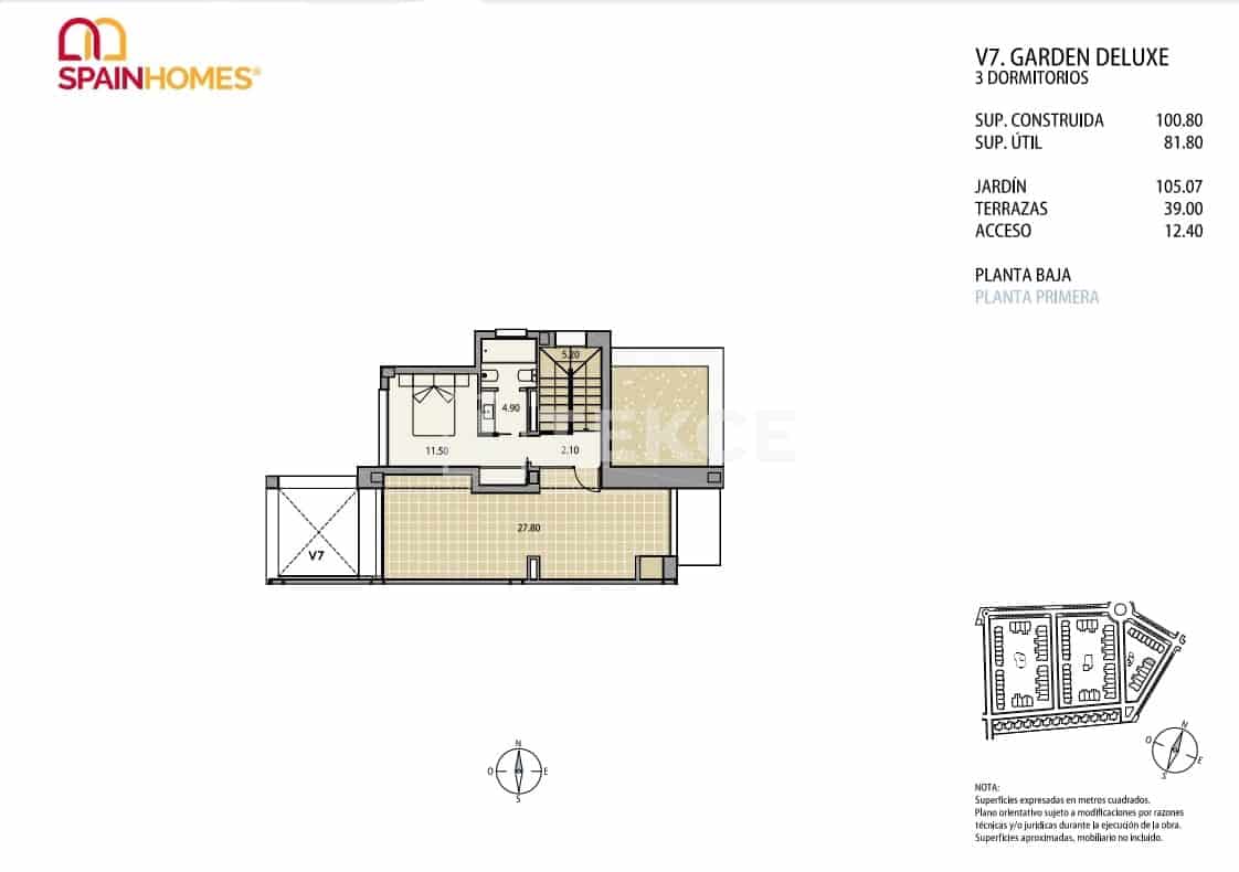 3 soveværelse Lejlighed til salg i Estrella de Mar med swimmingpool - € 239.000 (Ref: 8965179)