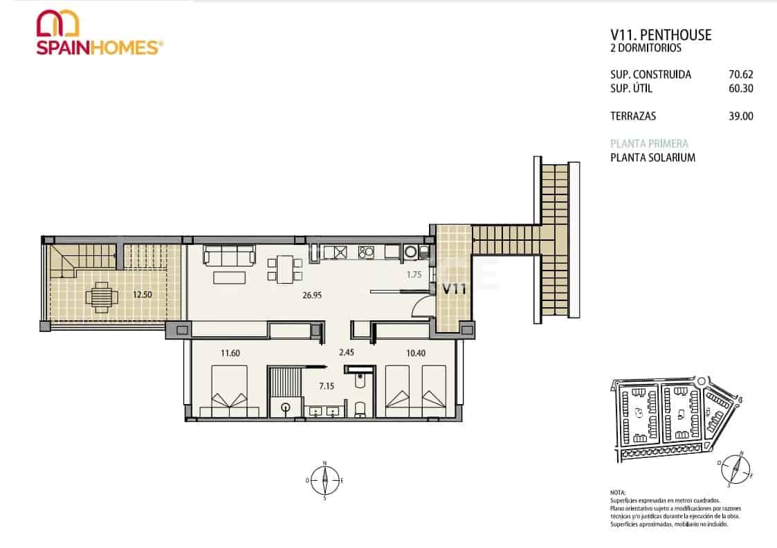 3 soveværelse Lejlighed til salg i Estrella de Mar med swimmingpool - € 239.000 (Ref: 8965179)