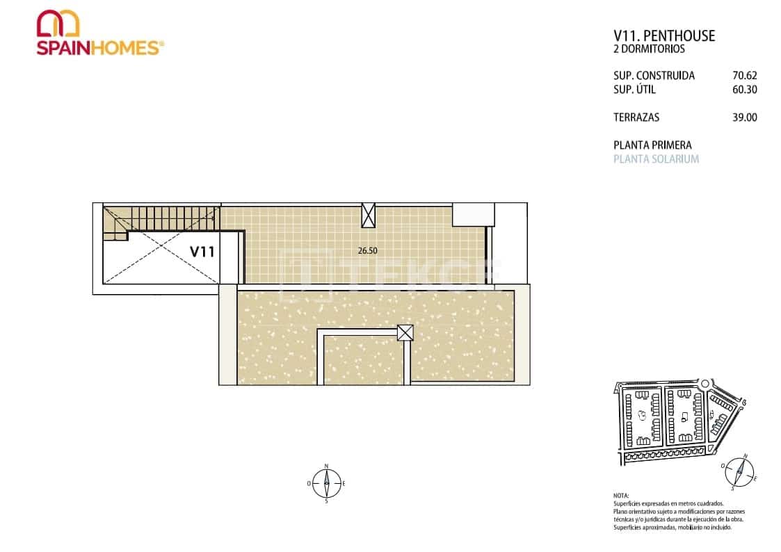 3 soveværelse Lejlighed til salg i Estrella de Mar med swimmingpool - € 239.000 (Ref: 8965179)