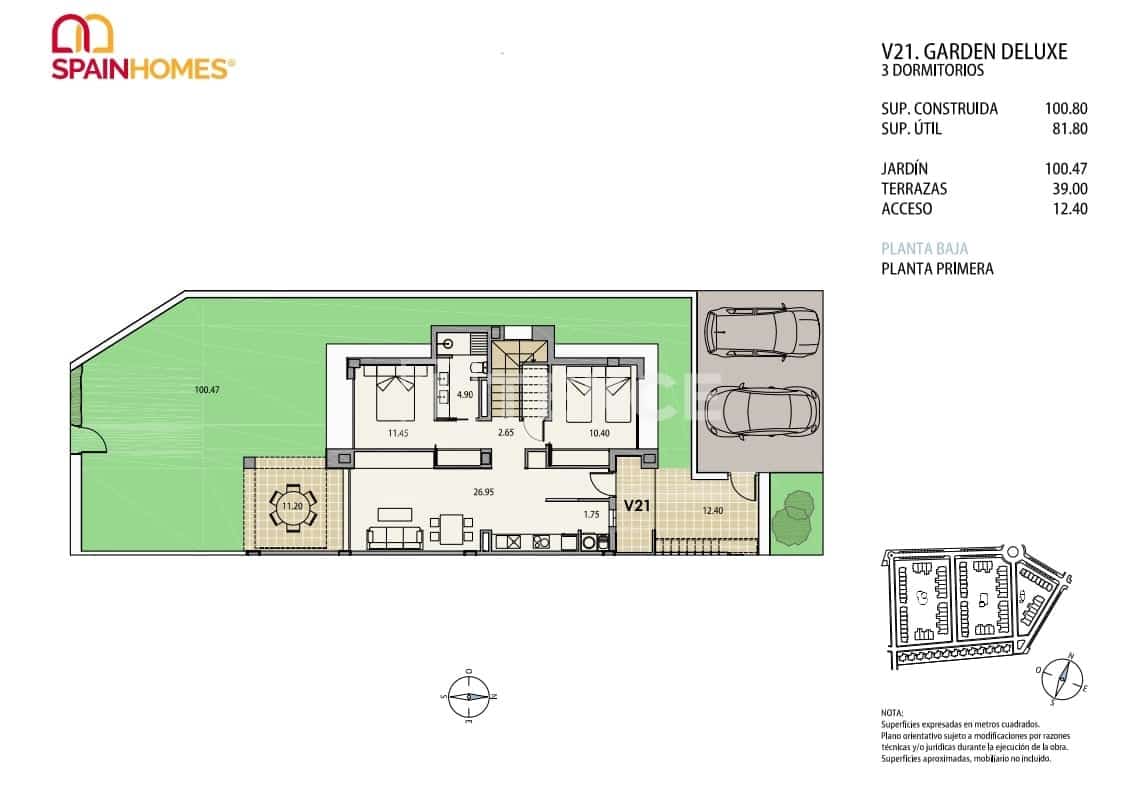 3 soveværelse Lejlighed til salg i Estrella de Mar med swimmingpool - € 239.000 (Ref: 8965179)