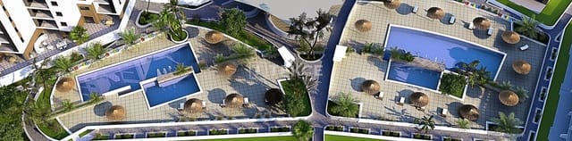 3 sypialnia Mieszkanie na sprzedaż w Mil Palmeras, Pilar de la Horadada z basenem - 489 000 € (Ref: 8965190)