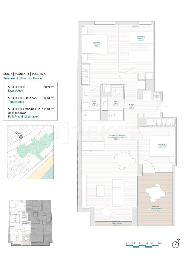 1 bedroom Flat for sale in La Villajoyosa / Vila Joiosa - € 249,000 (Ref: 8965200)