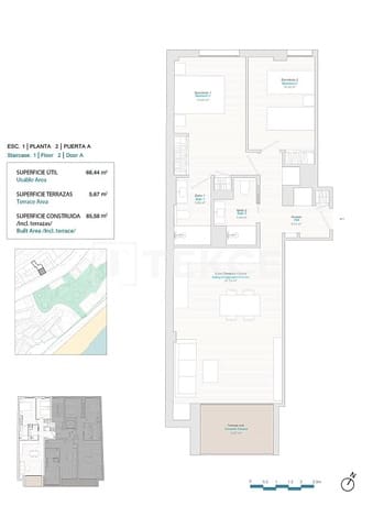 3 camera da letto Appartamento in vendita in La Villajoyosa / Vila Joiosa - 570.000 € (Rif: 8965202)