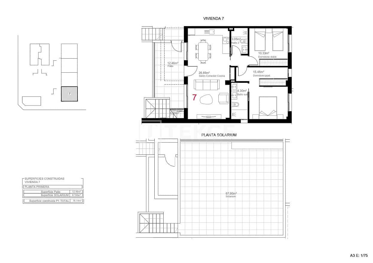 2 sovrum Lägenhet till salu i Pilar de la Horadada med pool - 260 000 € (Ref: 8965216)