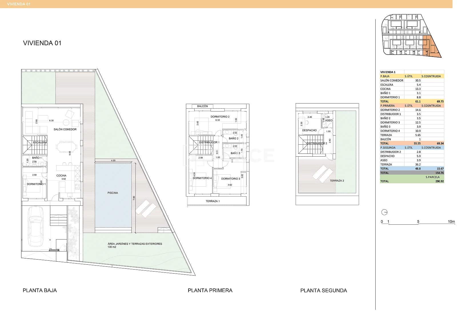 4 sypialnia Willa na sprzedaż w Estepona z basenem - 730 000 € (Ref: 8965228)