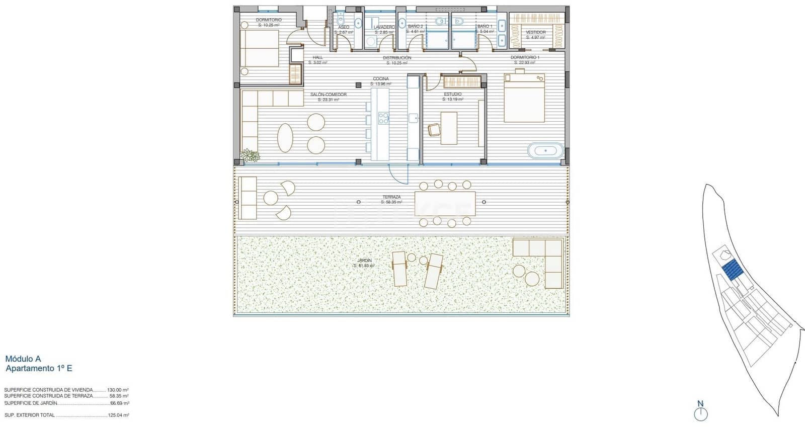 3 sovrum Lägenhet till salu i Mijas med pool - 1 190 000 € (Ref: 8965234)