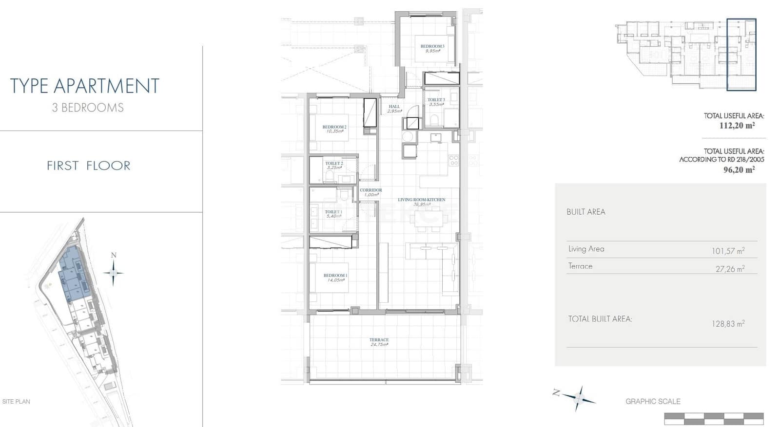 3 Zimmer Wohnung zu verkaufen in Fuengirola mit Pool - 585.000 € (Ref: 8965238)
