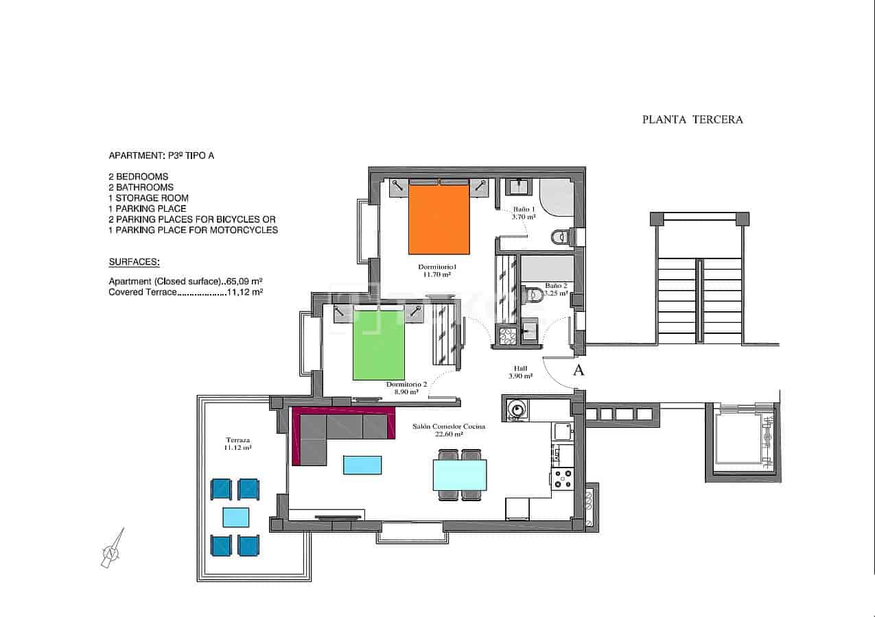 2 bedroom Flat for sale in Villamartin with pool - € 255,000 (Ref: 8965264)
