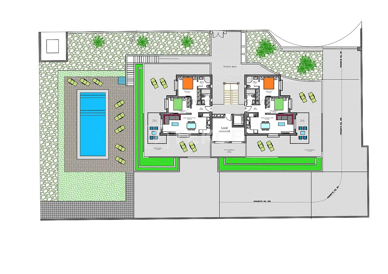 2 bedroom Flat for sale in Villamartin with pool - € 255,000 (Ref: 8965264)