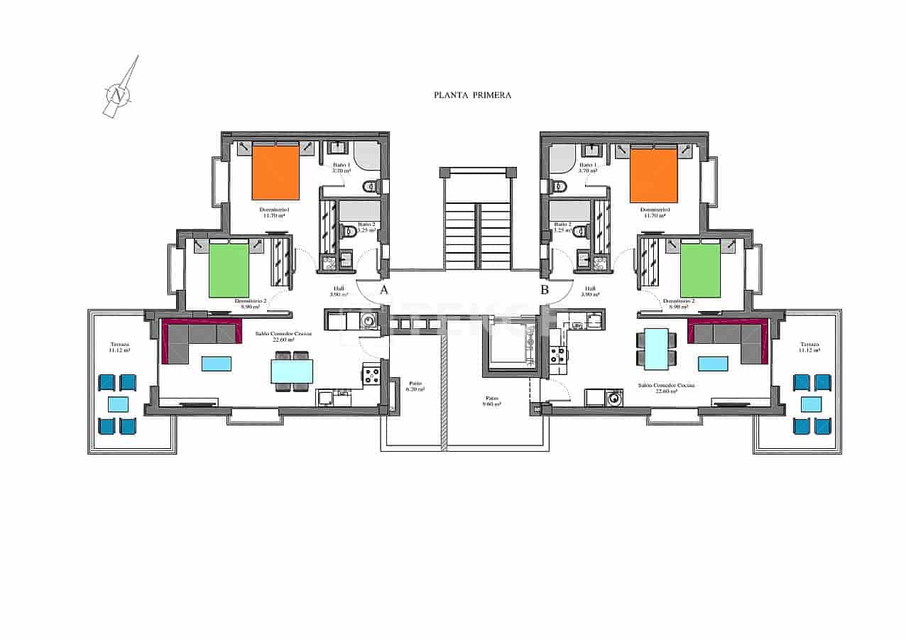 2 makuuhuone Asunto myytävänä paikassa Villamartin mukana uima-altaan - 283 000 € (Ref: 8965265)