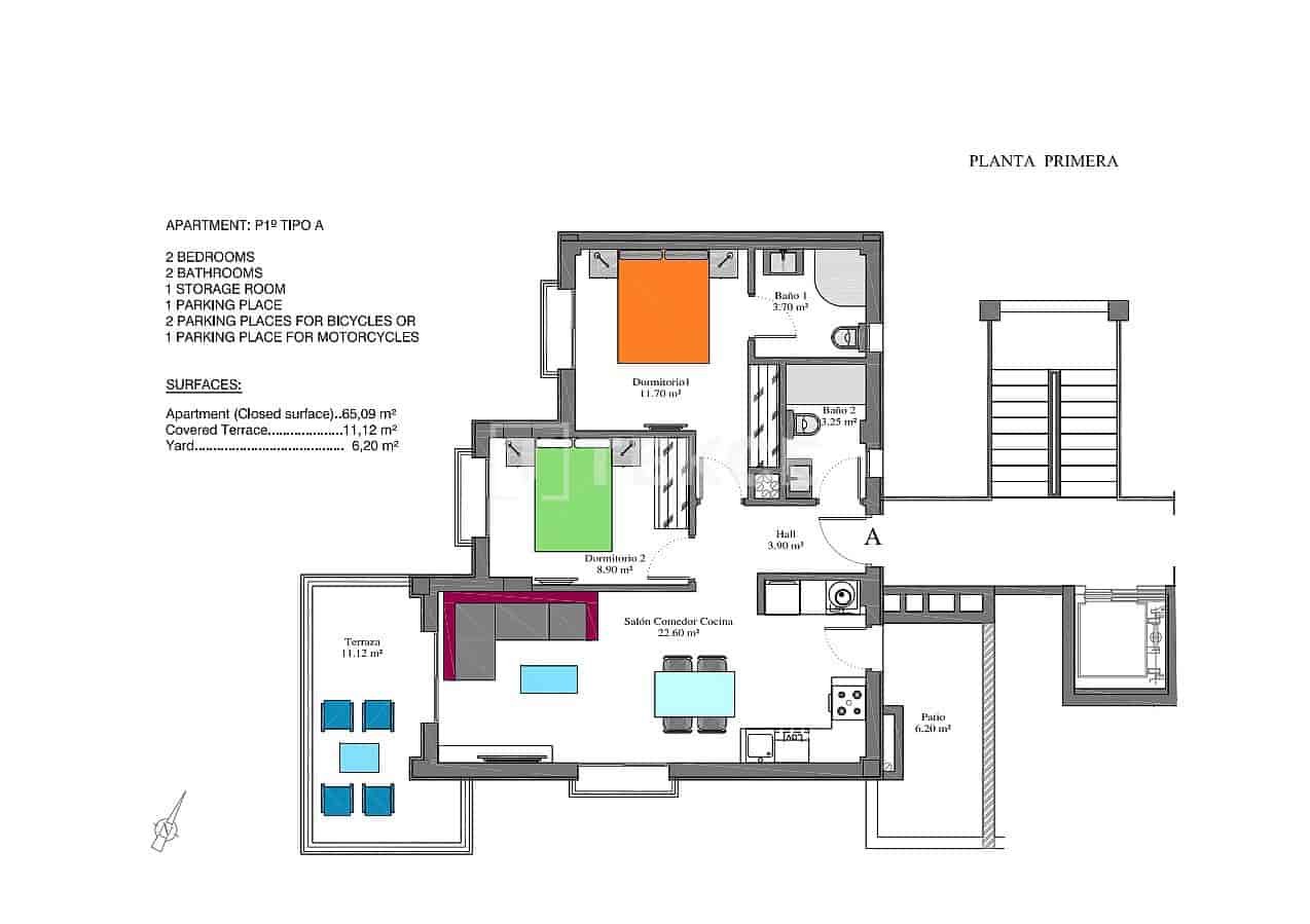 2 sovrum Lägenhet till salu i Villamartin med pool - 295 000 € (Ref: 8965266)