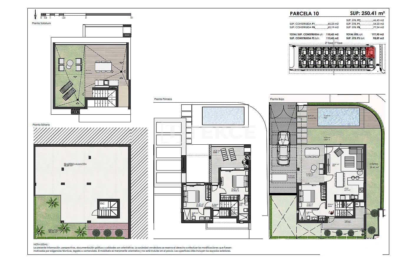 3 sypialnia Willa na sprzedaż w Torre-Pacheco z basenem - 516 000 € (Ref: 8965267)