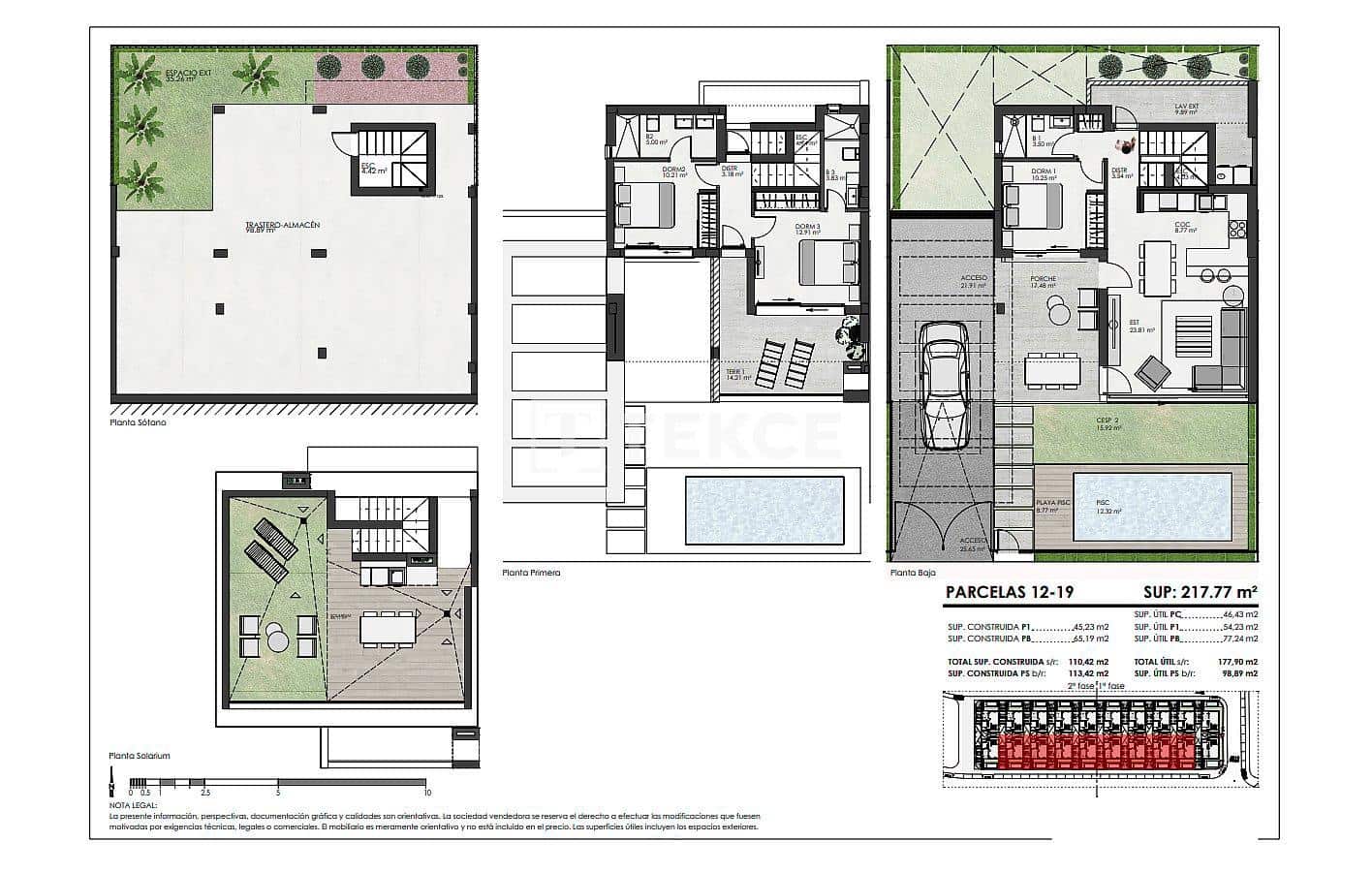 3 sypialnia Willa na sprzedaż w Torre-Pacheco z basenem - 516 000 € (Ref: 8965267)