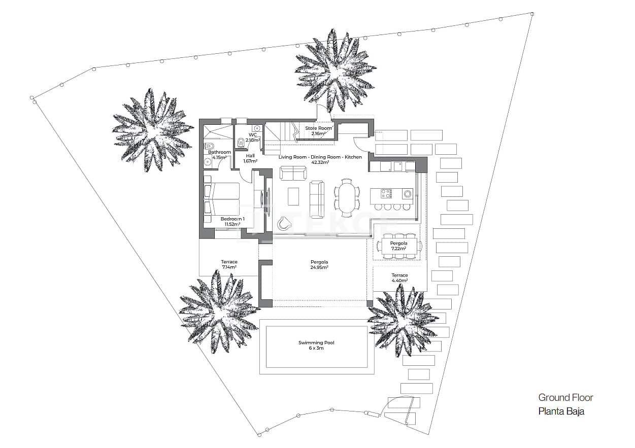 3 sovrum Villa till salu i Cuevas del Almanzora med pool - 440 000 € (Ref: 8965270)