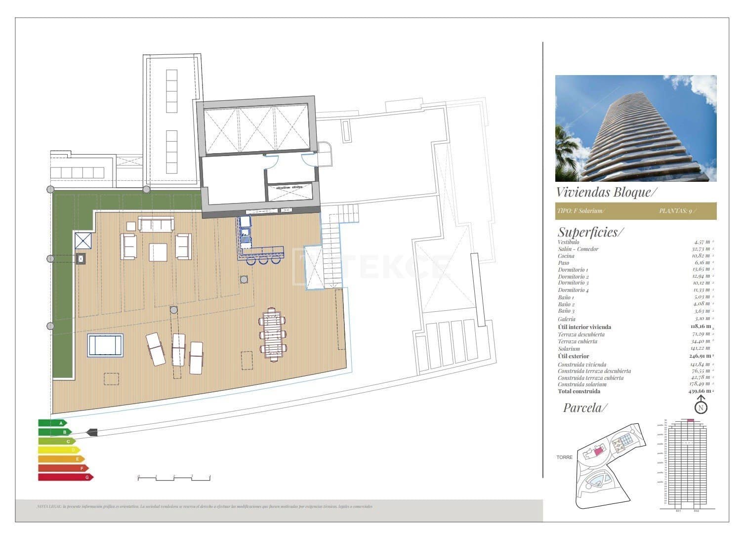 2 soveværelse Lejlighed til salg i Benidorm med swimmingpool - € 655.000 (Ref: 8965287)