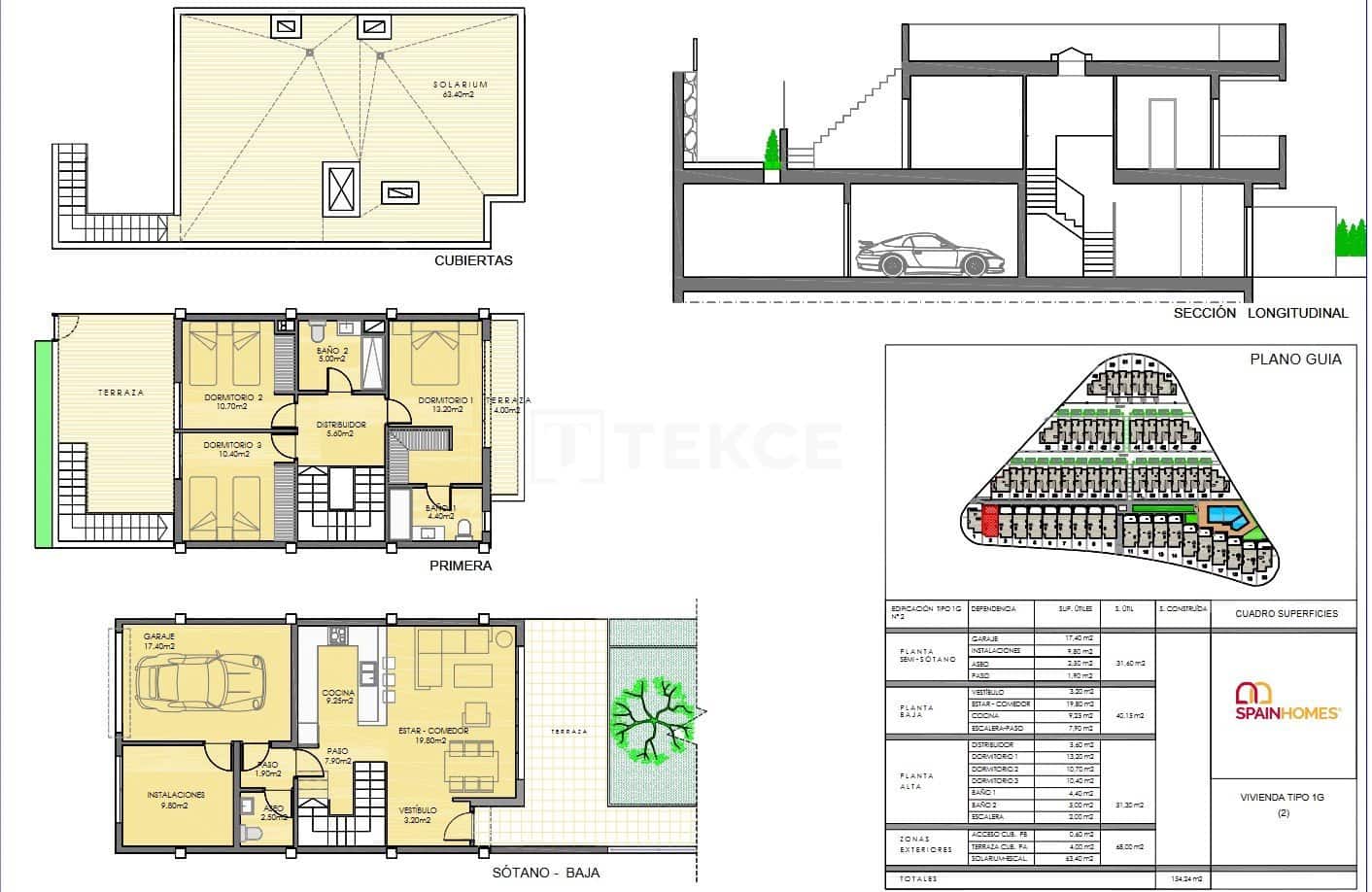 3 sypialnia Willa na sprzedaż w Monforte del Cid z basenem - 320 000 € (Ref: 8965289)