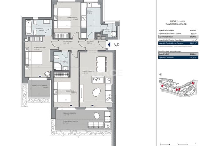 2 sypialnia Mieszkanie na sprzedaż w Bahía Dorada, Estepona z basenem - 351 000 € (Ref: 8965307)