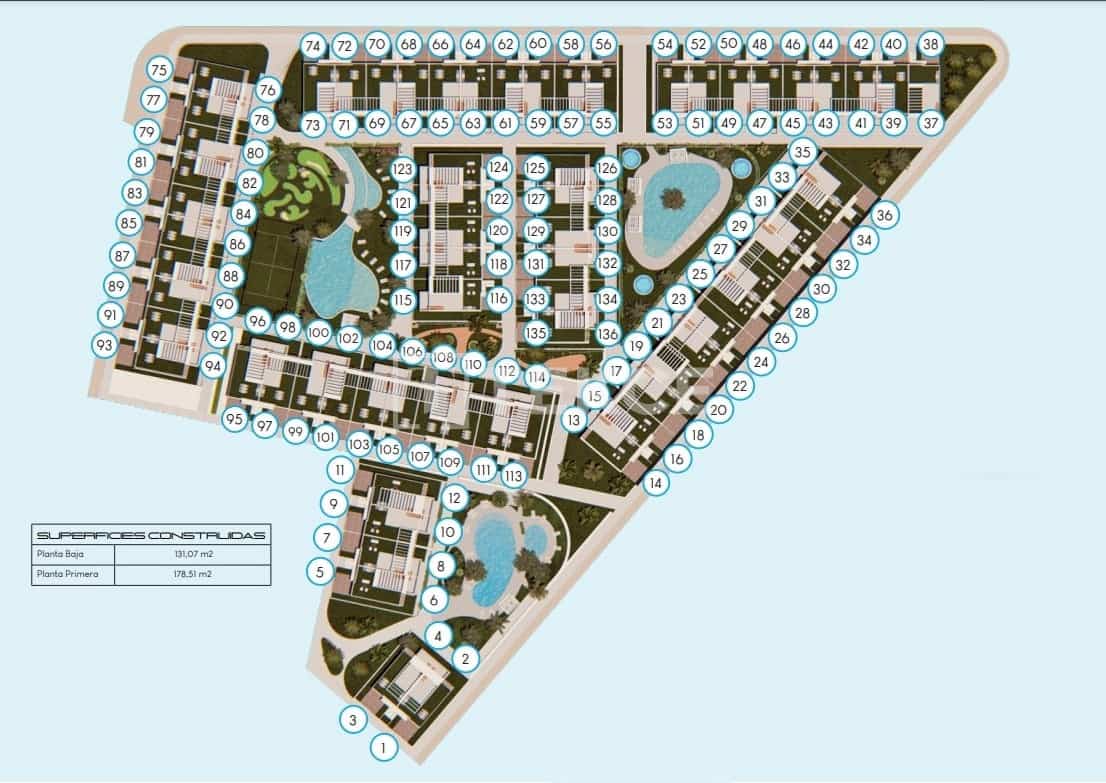 2 sypialnia Mieszkanie na sprzedaż w Los Altos z basenem - 270 000 € (Ref: 8965314)