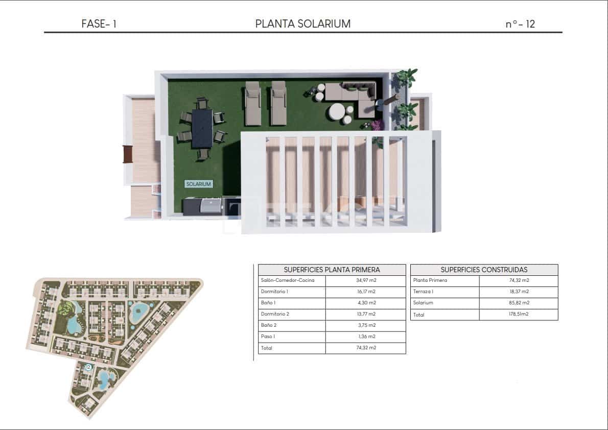 2 sypialnia Mieszkanie na sprzedaż w Los Altos z basenem - 300 000 € (Ref: 8965315)
