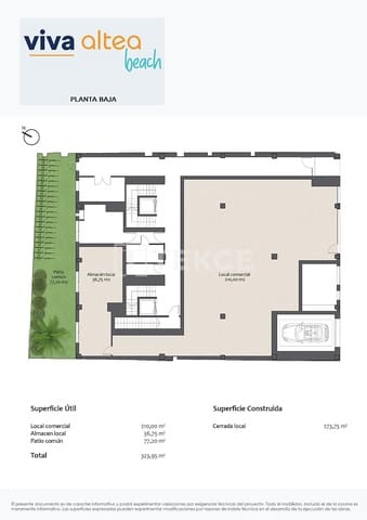 Local Comercial en Altea en venta - 1.795.000 € (Ref: 8965334)