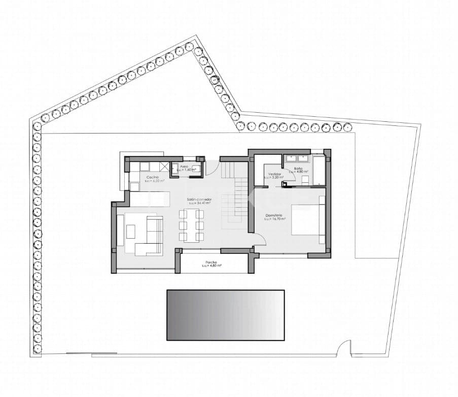 3 bedroom Villa for sale in Finestrat with pool - € 540,000 (Ref: 8965337)