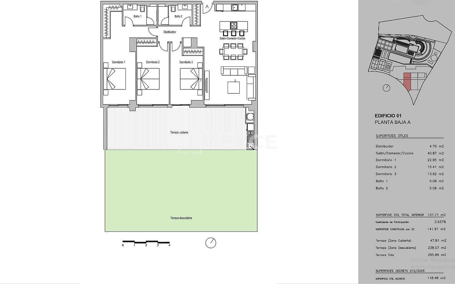 Piso de 2 habitaciones en Fuengirola en venta con piscina - 700.000 € (Ref: 8965343)