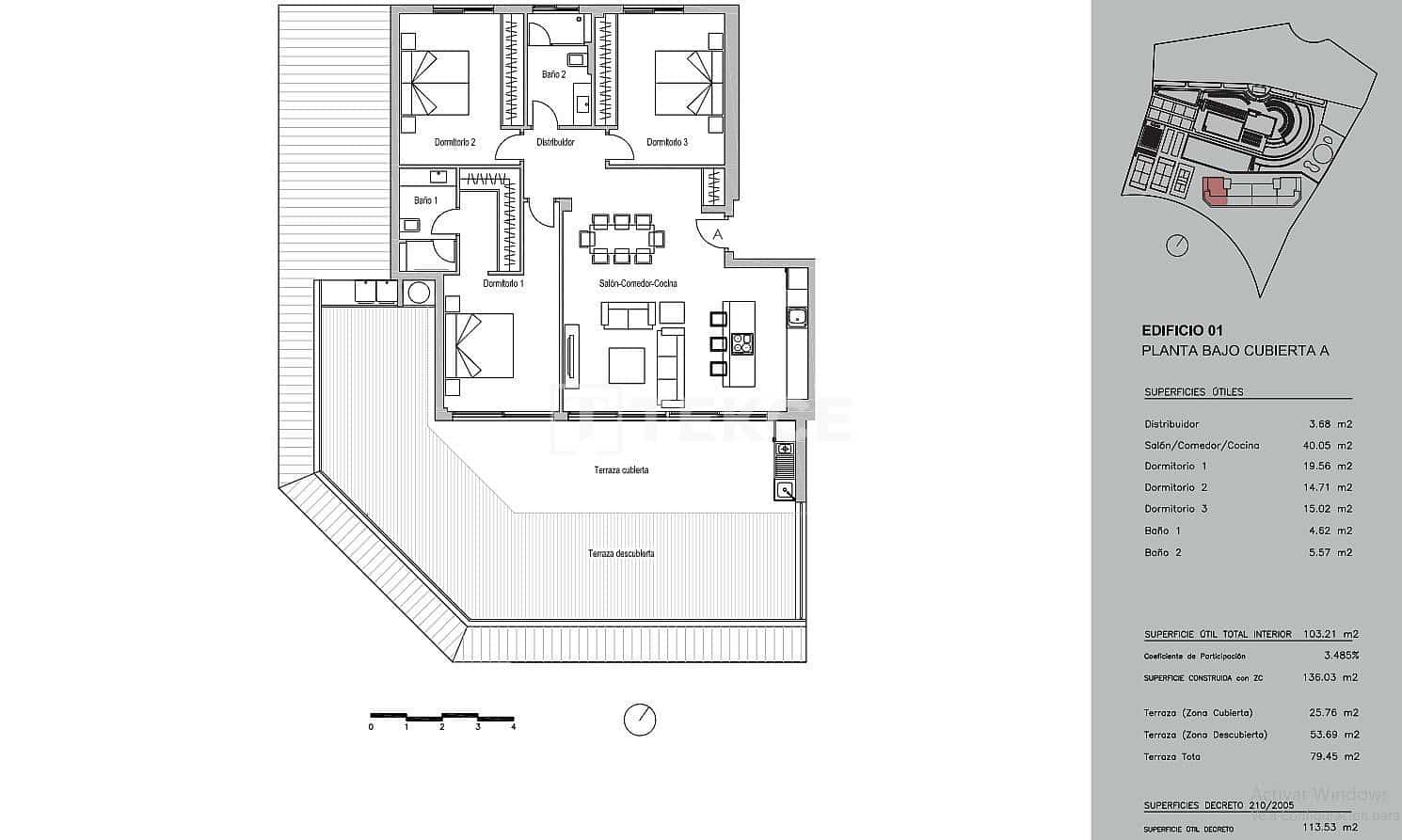 Piso de 3 habitaciones en Fuengirola en venta con piscina - 980.000 € (Ref: 8965345)