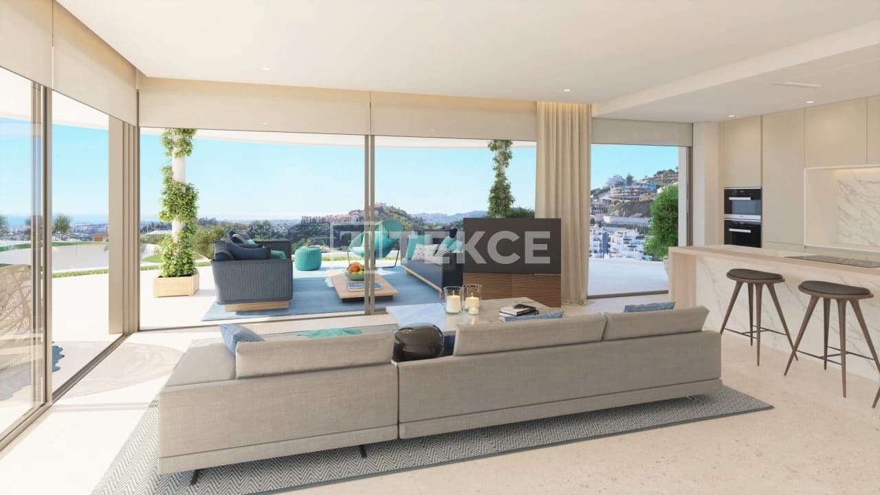 3 sypialnia Mieszkanie na sprzedaż w Benahavis z basenem - 2 250 000 € (Ref: 8965355)