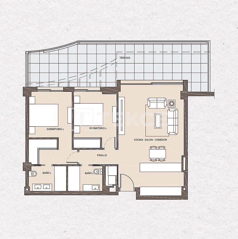 3 soverom Leilighet til salgs i Benalmadena Costa med svømmebasseng - € 992 000 (Ref: 8965401)
