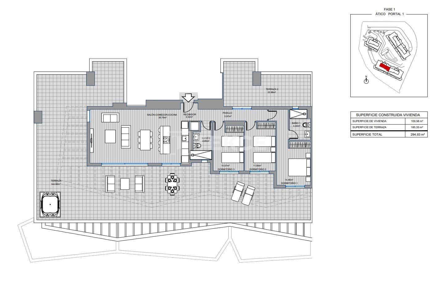 3 quarto Apartamento para venda em Mijas com piscina - 612 000 € (Ref: 8965410)