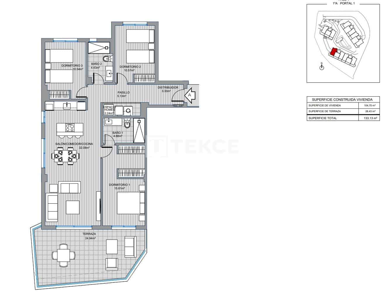3 quarto Apartamento para venda em Mijas com piscina - 612 000 € (Ref: 8965410)