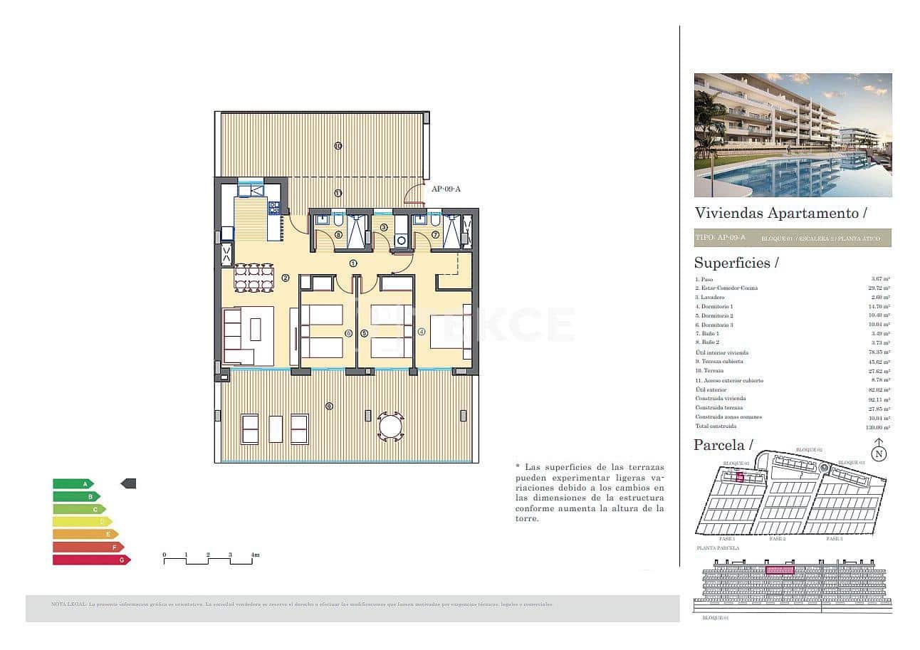 3 sypialnia Mieszkanie na sprzedaż w Muchamiel / Mutxamel z basenem - 311 000 € (Ref: 8965415)