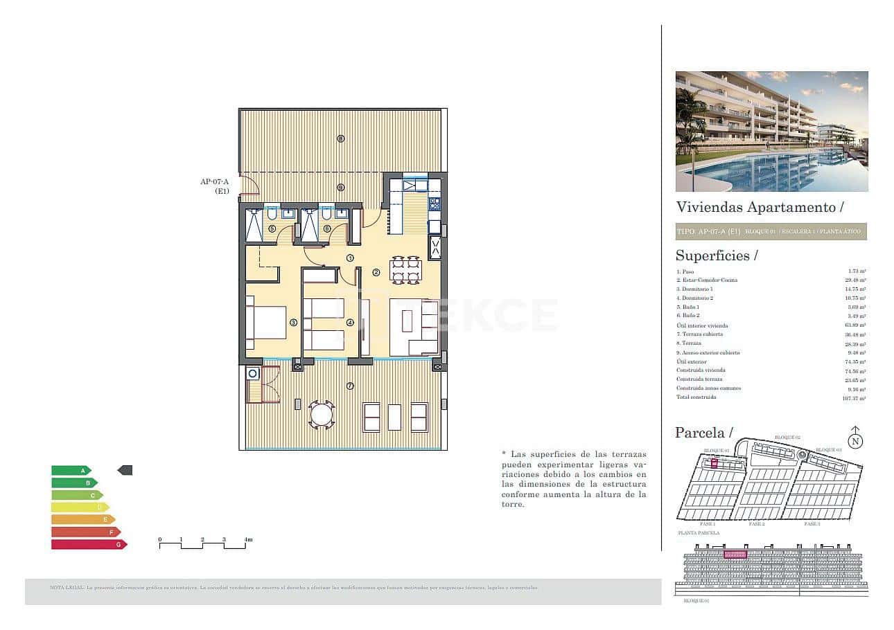 3 sypialnia Mieszkanie na sprzedaż w Muchamiel / Mutxamel z basenem - 311 000 € (Ref: 8965415)