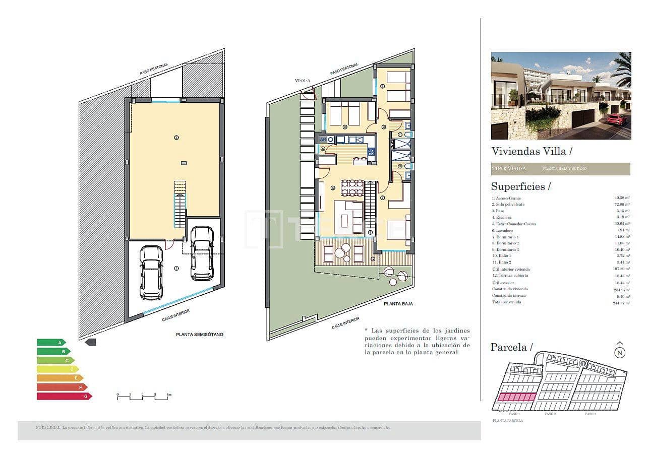 3 sovrum Villa till salu i Muchamiel / Mutxamel med pool - 460 000 € (Ref: 8965419)
