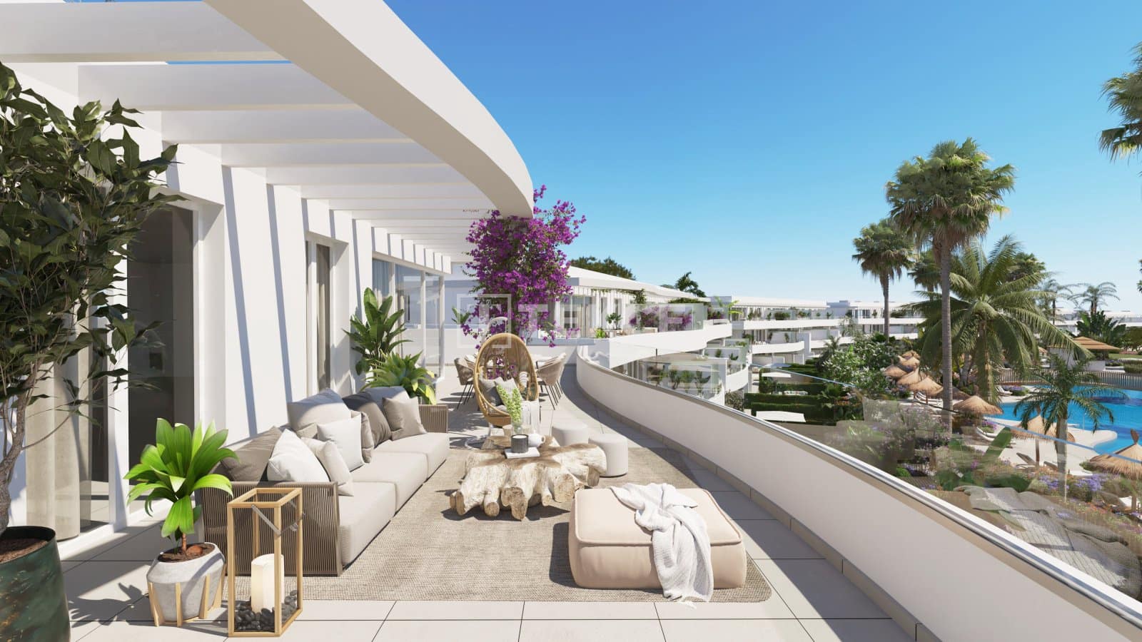 3 sovrum Lägenhet till salu i La Alcaidesa med pool - 659 000 € (Ref: 8965426)
