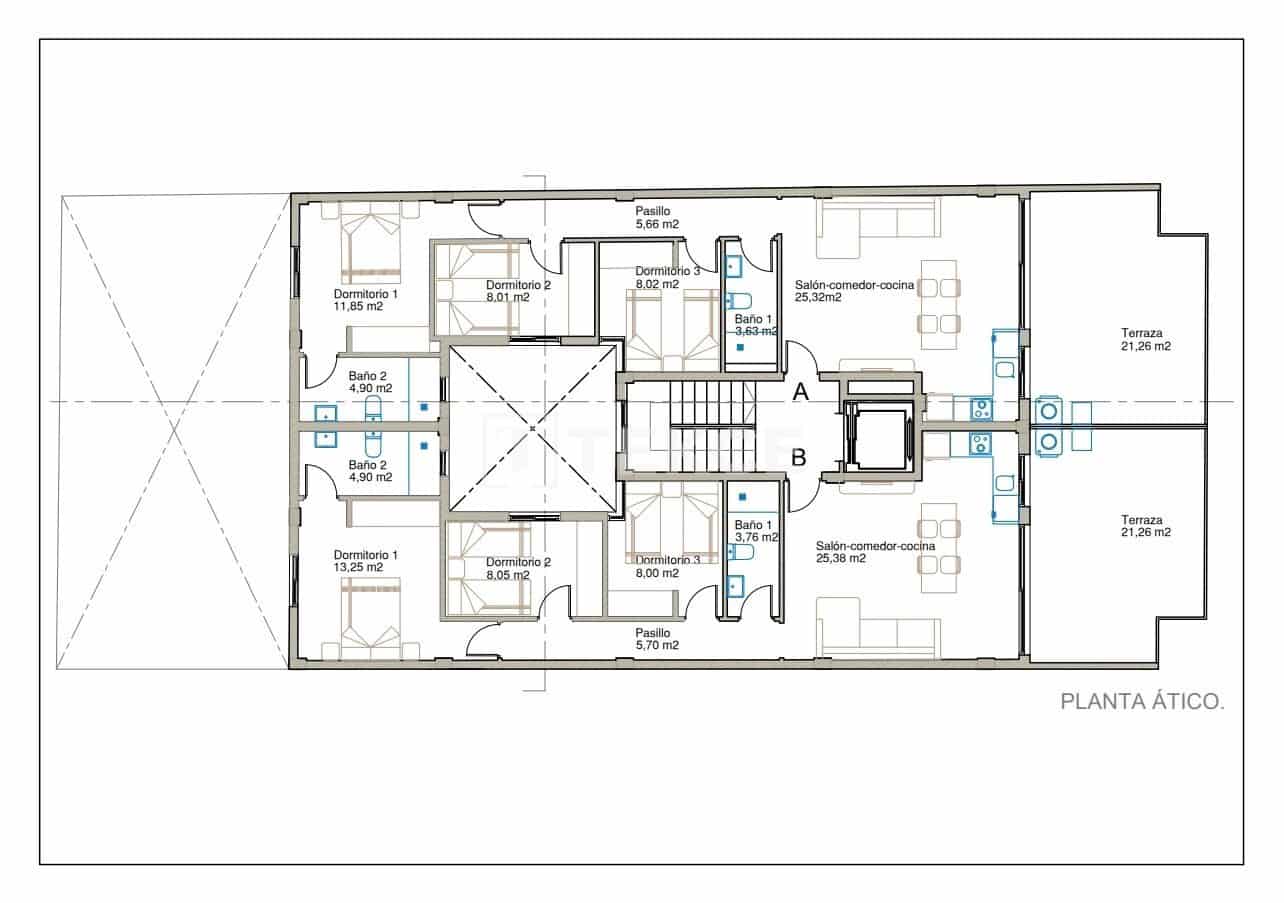 Piso de 3 habitaciones en Guardamar del Segura en venta con piscina - 350.000 € (Ref: 8965434)