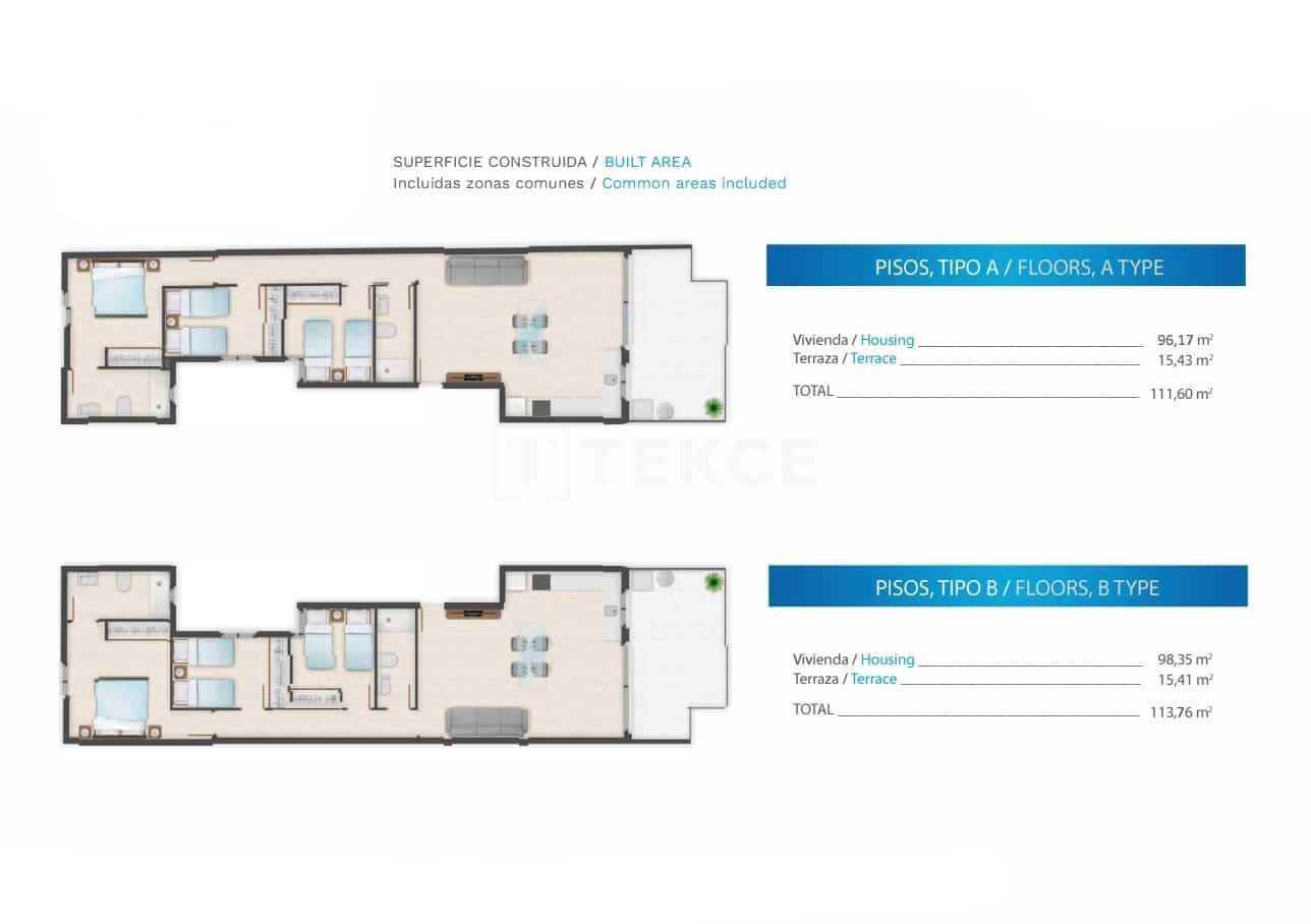 Piso de 3 habitaciones en Guardamar del Segura en venta con piscina - 350.000 € (Ref: 8965434)
