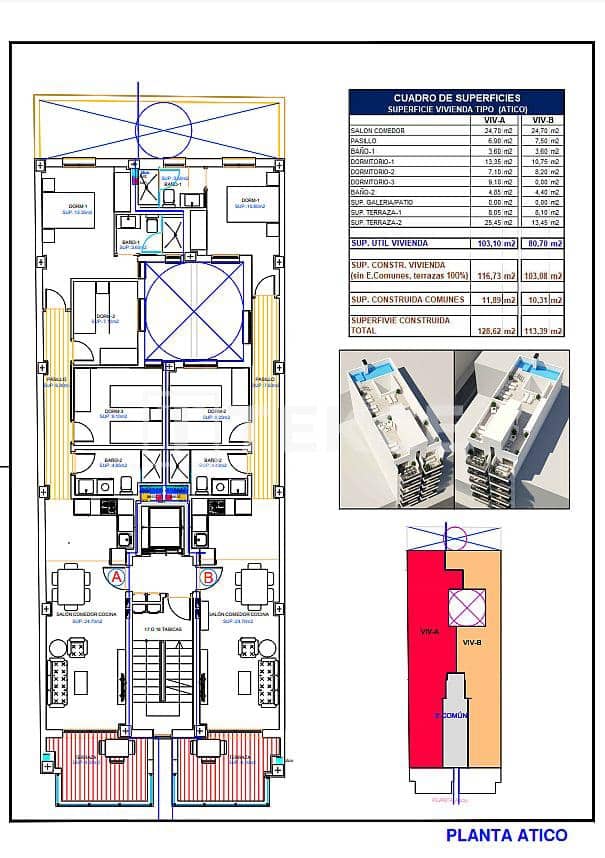 3 sovrum Lägenhet till salu i Torrevieja med pool - 319 000 € (Ref: 8965441)