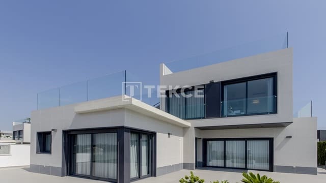 3 sypialnia Willa na sprzedaż w Dehesa de Campoamor, Orihuela z basenem - 975 000 € (Ref: 8965456)