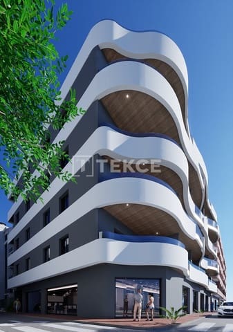 2 Zimmer Wohnung zu verkaufen in Torrevieja mit Pool - 339.000 € (Ref: 8965459)