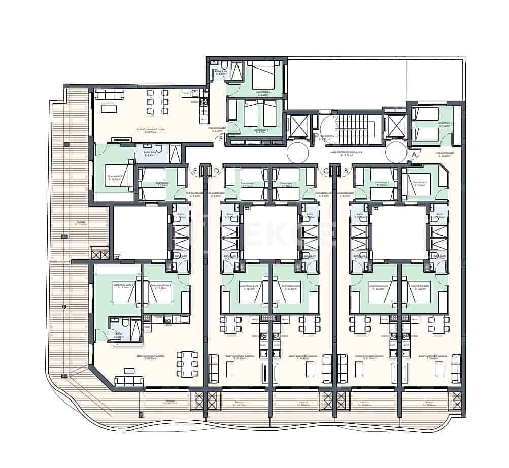 2 Zimmer Wohnung zu verkaufen in Torrevieja mit Pool - 339.000 € (Ref: 8965459)
