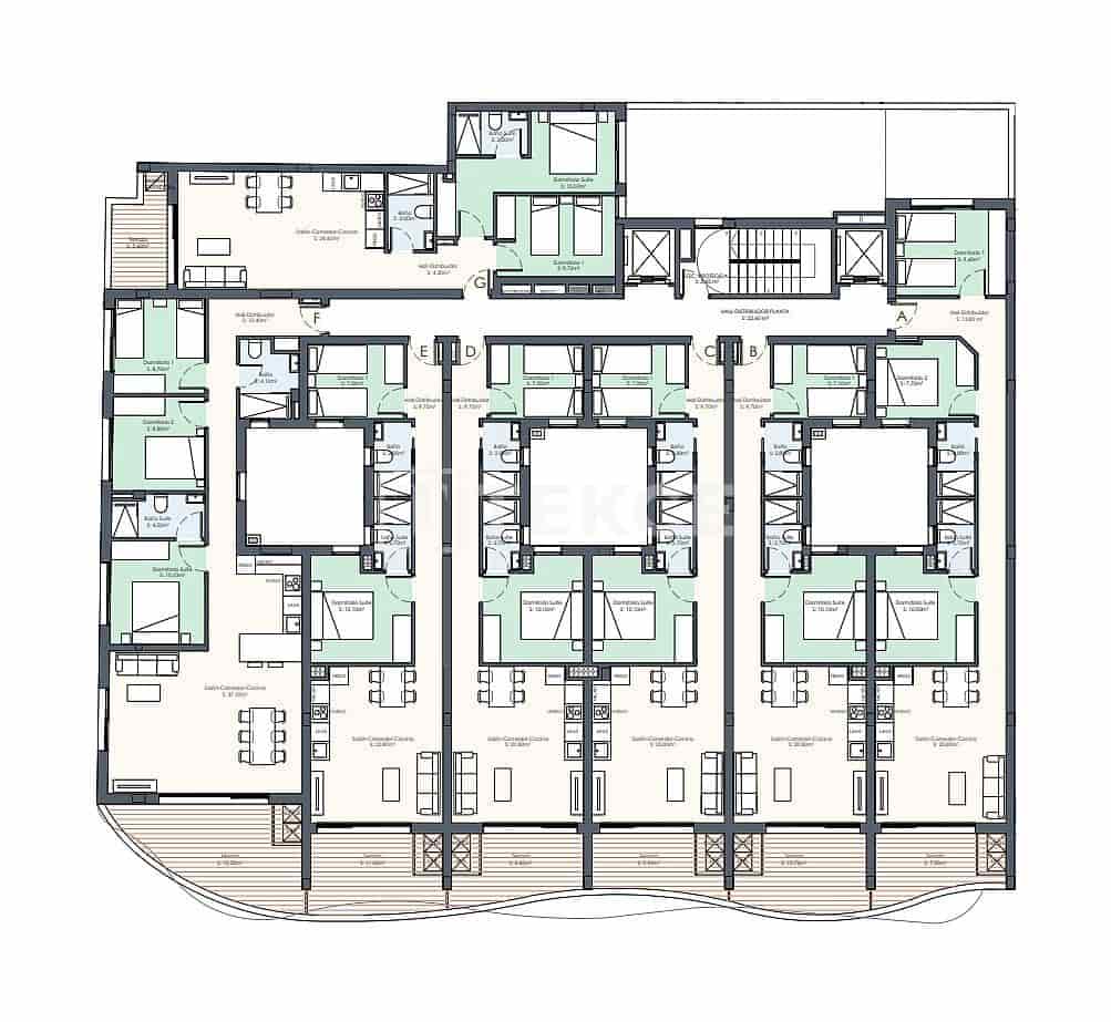 2 bedroom Flat for sale in Torrevieja with pool - € 469,000 (Ref: 8965460)