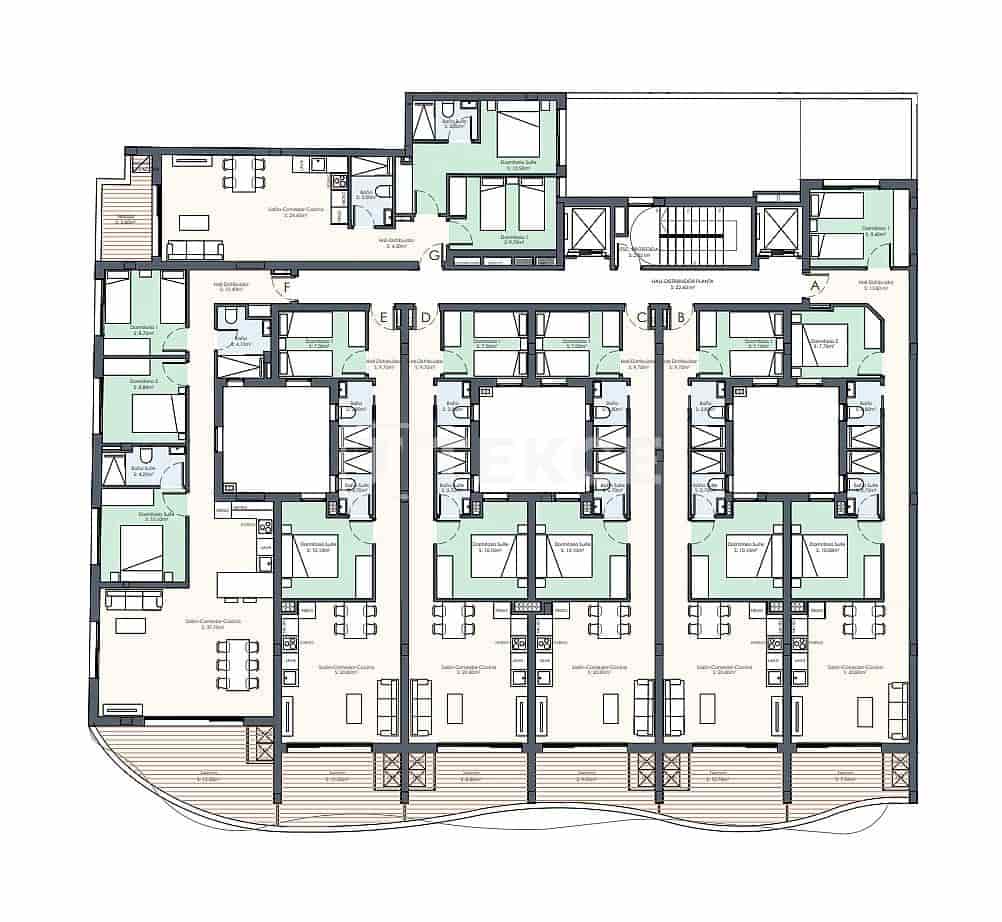 2 bedroom Flat for sale in Torrevieja with pool - € 469,000 (Ref: 8965460)